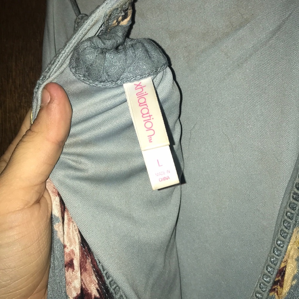 Blue floral maxi dress - Picture 3 of 3